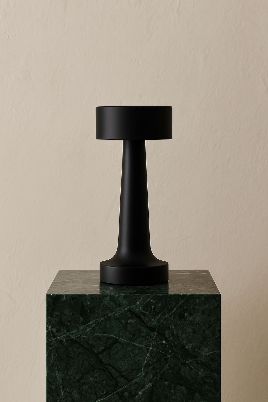 Classic Cordless Table Lamp - Black Matte