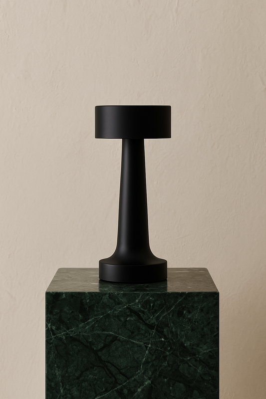 Classic Cordless Table Lamp - Black Matte