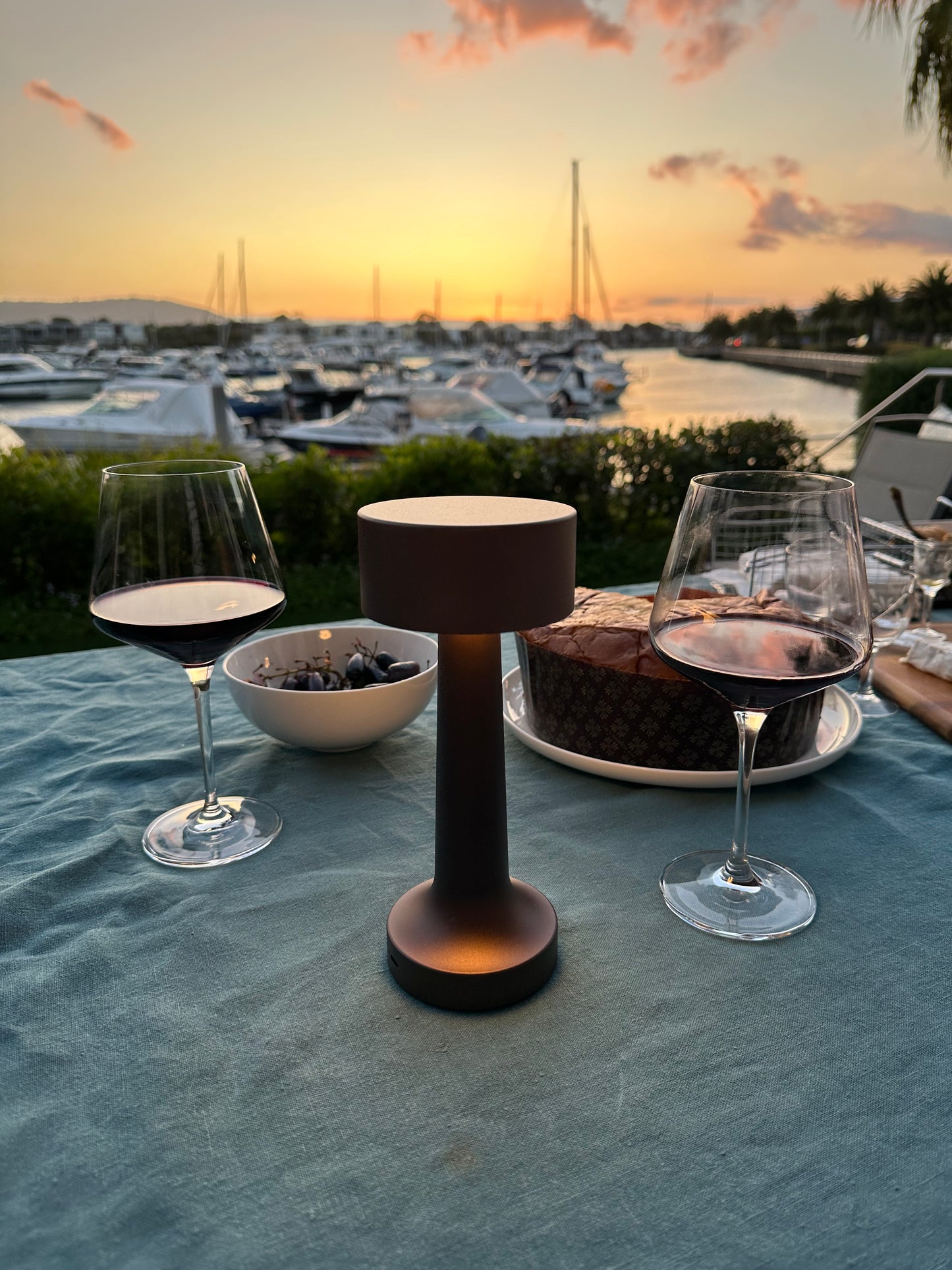 Classic Cordless Table Lamp - Matte Coffee