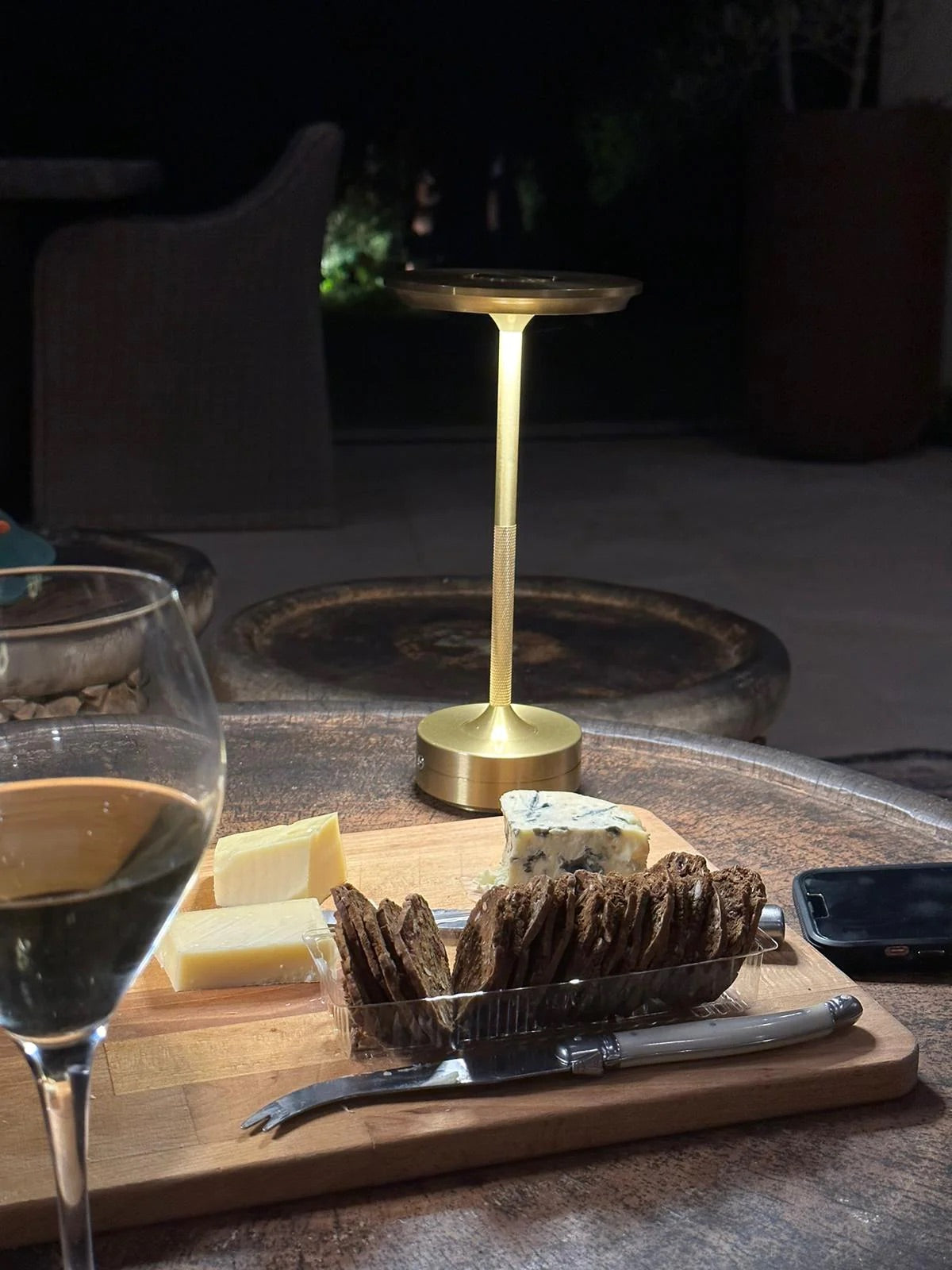 Moderna Cordless Table Lamp - Gold